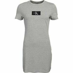 Calvin Klein ´96 LOUNGE-S/S DRESS Női ruha, szürke, méret kép