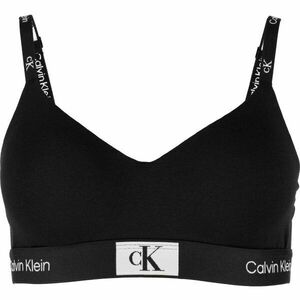 Calvin Klein ´96 COTTON-LGHT LINED BRALETTE Női melltartó, fekete, méret kép