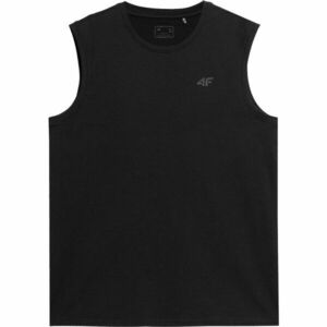 4F MEN´S SLEEVELESS Férfi ujjatlan póló, fekete, méret kép