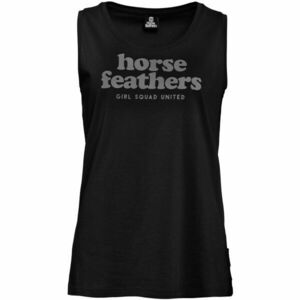 Horsefeathers ALLISON TANK TOP Női top, fekete, veľkosť L kép