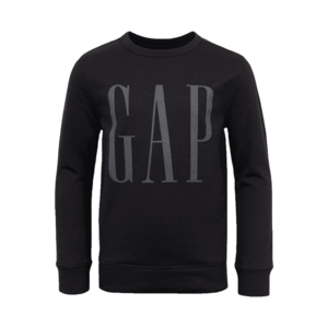 GAP V-LOGO DB CREW Fiú pulóver, fekete, méret kép