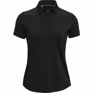 Under Armour ZINGER SHORT SLEEVE POLO Női golf pólóing, fekete, méret kép
