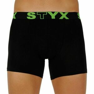 Styx MEN'S BOXERS LONG SPORTS RUBBER Férfi boxeralsó, fekete, veľkosť M kép
