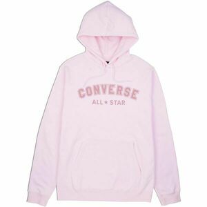 Converse CLASSIC FIT ALL STAR SINGLE SCREEN PRINT HOODIE BB Uniszex pulóver, rózsaszín, méret kép