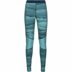 Odlo BL BOTTOM LONG WHISTLER ECO Női funkcionális leggings, kék, veľkosť S kép