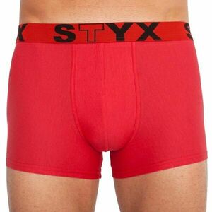 Styx MEN'S BOXERS SPORTS RUBBER Férfi boxeralsó, piros, méret kép