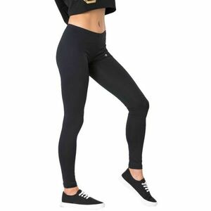 GOLDBEE LOW WAIST Női legging, fekete, méret kép