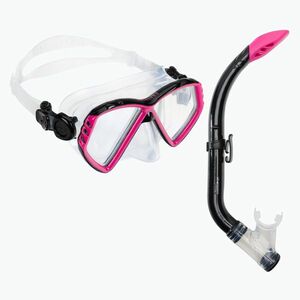 Aqualung Cub Combo gyermek snorkel készlet maszk + snorkel fekete/rózsaszín SC3990002 kép