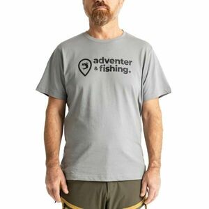 ADVENTER & FISHING Férfi póló Férfi póló, szürke, méret XL kép
