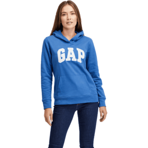 GAP CLSC FASH PO HD Női pulóver, kék, méret kép