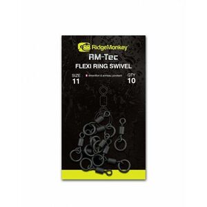 RidgeMonkey RM-Tec Flexi gyűrű forgatható méret 11 10db kép