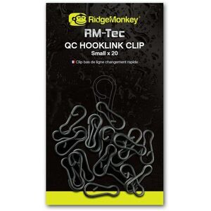 RidgeMonkey RM-Tec Quick Change Hooklink Clip Small 20 db kép