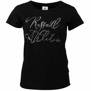 Russell Athletic T-SHIRT W Női póló, fekete, veľkosť S kép