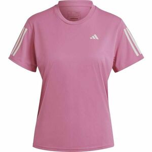 adidas OWN THE RUN TEE Női póló futáshoz, rózsaszín, méret kép