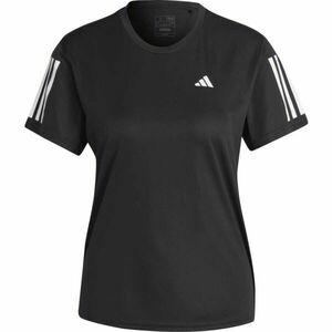 adidas OWN THE RUN TEE Női póló futáshoz, fekete, méret kép