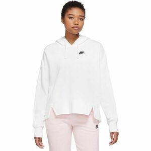 Nike NSW CLUB FLC HOODIE SSNL Női pulóver, fehér, méret kép