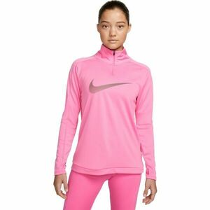 Nike NK DF SWOOSH HBR HZ Női pulóver, rózsaszín, veľkosť M kép