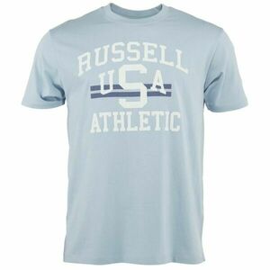 Russell Athletic T-SHIRT M Férfi póló, világoskék, veľkosť M kép