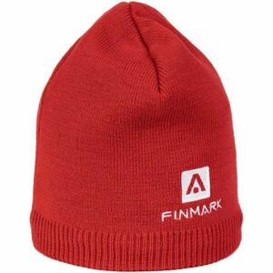 Finmark WINTER HAT Téli kötött sapka, piros, méret kép