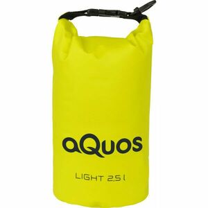 AQUOS LT DRY BAG 2, 5L Vízhatlan zsák telefonzsebbel, sárga, veľkosť os kép