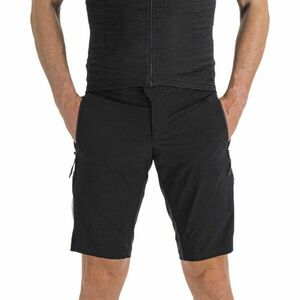 Sportful SUPERGIARA OVERSHORT Férfi kerékpáros rövidnadrág, fekete, méret kép