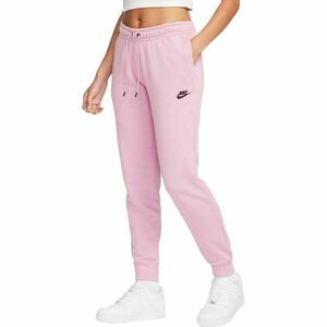 Nike NSW ESSNTL PANT REG FLC MR Női melegítőnadrág, rózsaszín, veľkosť L kép