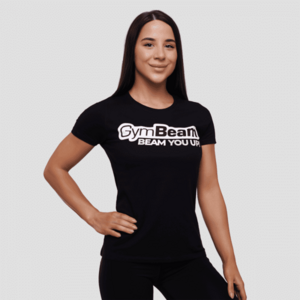Beam női póló Black - GymBeam kép