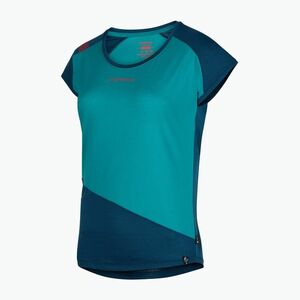 LaSportiva Hold női mászó póló kék-zöld O81638639 kép