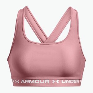 Under Armour Crossback Mid fitness melltartó rózsaszín 1361034-697 kép