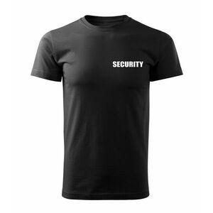 DRAGOWA feliratos póló SECURITY , minta fekete kép