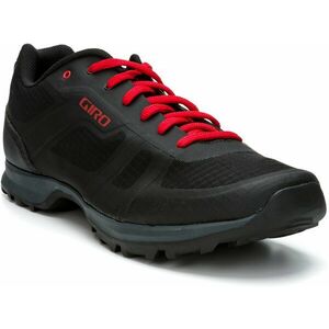 GIRO Gauge kerékpáros cipő, fekete/világos piros, 41-es kép