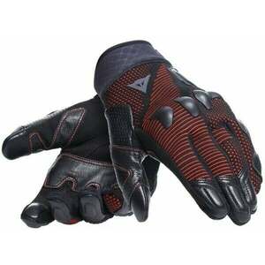 Dainese Unruly Ergo-Tek Gloves Black/Fluo Red M Motoros kesztyűk kép