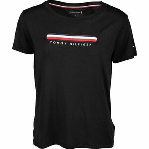 Tommy Hilfiger SS TEE Női póló, fekete, méret kép