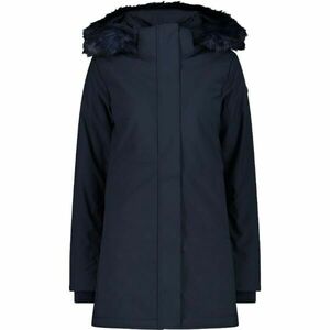 CMP WOMAN COAT ZIP HOOD Női softshell kabát, sötétkék, méret kép