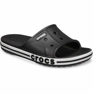 Crocs BAYABAND SLIDE Uniszex papucs, fekete, méret 36/37 kép