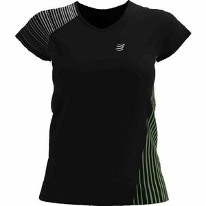 Compressport PERFORMANCE SS TSHIRT Női póló futáshoz, fekete, méret kép