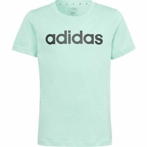adidas ESS LIN T Lány póló, világoszöld, méret kép