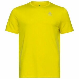 Odlo RUN EASY 365 T-SHIRT CREW NECK SS Férfi póló futáshoz, sárga, méret kép