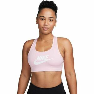 Nike SWSH CB FUTURA GX BRA W Női sportmelltartó, rózsaszín, veľkosť M kép