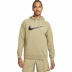 Nike DRY HOODIE PO SWOOSH M Férfi pulóver edzéshez, bézs, veľkosť XXL kép