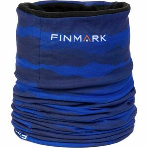 Finmark FSW-213 Multifunkcionális kendő fleece béléssel, kék, méret kép