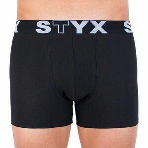 Styx MEN'S BOXERS LONG SPORTS RUBBER Férfi boxeralsó, fekete, veľkosť XL kép