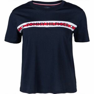 Tommy Hilfiger SS TEE Női póló, sötétkék, méret M kép