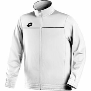 Lotto ELITE SWEAT FZ PL Férfi futball pulóver, fehér, méret kép