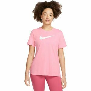 Nike NK DF TEE SWOOSH Női póló, rózsaszín, méret kép