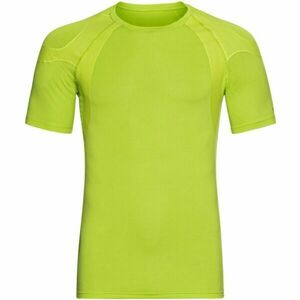 Odlo CREW NECK S/S ACTIVESPINE Férfi póló futáshoz, fényvisszaverő neon, veľkosť XL kép