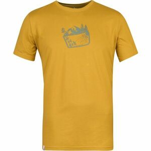 Hannah RAVI Férfi póló, sárga, méret M kép