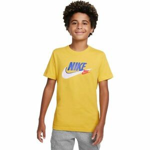 Nike NSW SI SS TEE Fiú póló, sárga, veľkosť XL kép