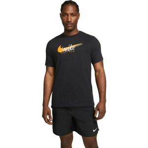 Nike NK DF TEE HERITAGE Férfi póló, fekete, méret 2XL kép