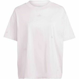 adidas BLUV Q1 BF T INC Női plus size póló, rózsaszín, méret kép